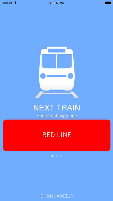 NextTrain- iPhone screenshot 1