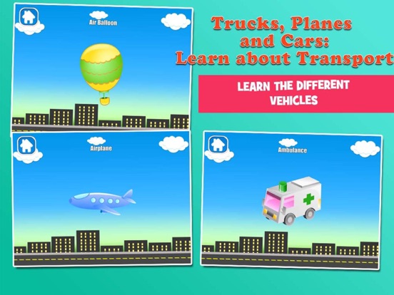 Screenshot #5 pour Hands on the Wheel! Trucks, Planes and Cars