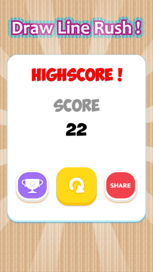 #3. Draw Line Rush ! (iOS) 由: ArgeWorld