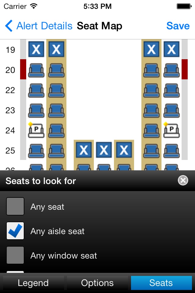 Seat Alerts screenshot 3