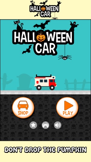 Halloween Car Racing and Balance