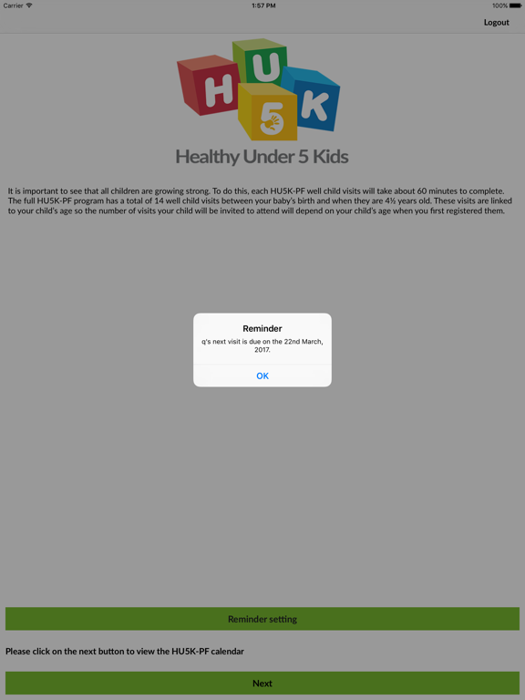 App screenshot