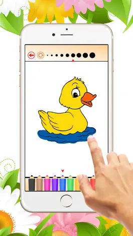 Game screenshot Ферма Животные бесплатные игры для детей: Книжка-раскраска для Научиться рисовать и цвет свиньи, утки, овцы mod apk