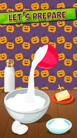 Game screenshot Cupcake Maker Halloween TOP Cooking game for kids hack