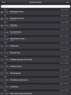 XCalendar Lite iPad image 4