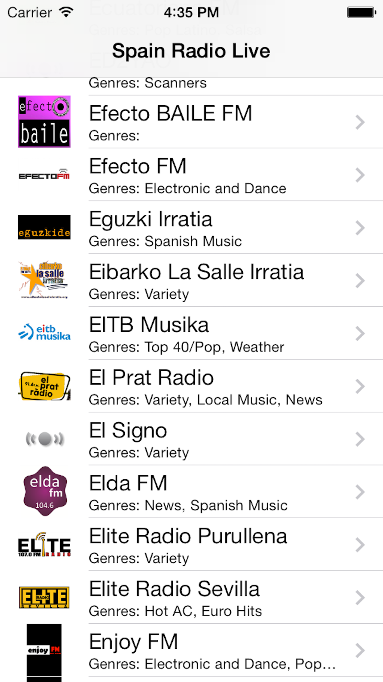 Spain Radio Live (Radio España) screenshot 3