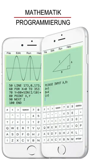 Screenshot von BASIC - Programming Language auf dem iPhone 1