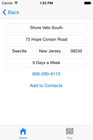 Shore Vets iOS Client screenshot 2