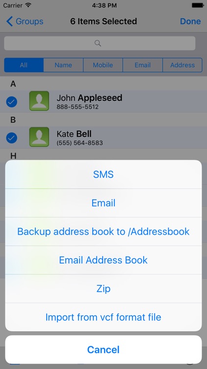 Address List