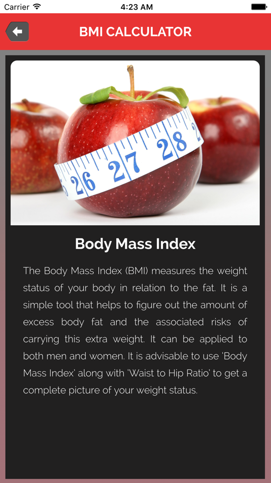 Bmi Calculator (Body Fat Percentage) - 1.0 - (iOS)
