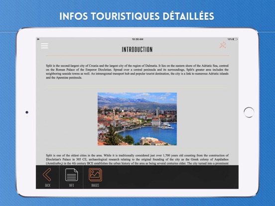 Screenshot #6 pour Split Guide de Voyage et Touristique Offline