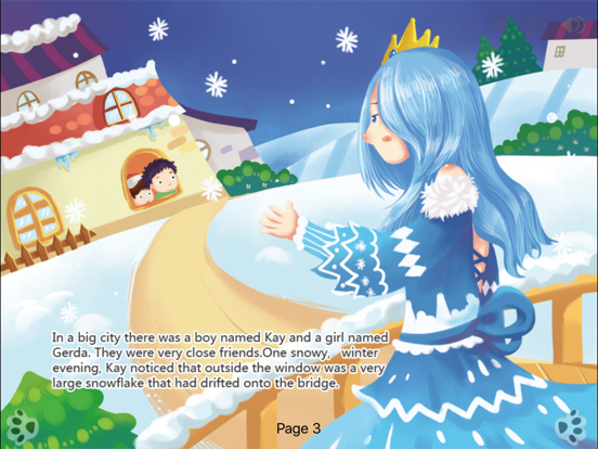 Screenshot #5 pour The Snow Queen - Bedtime Fairy Tale iBigToy