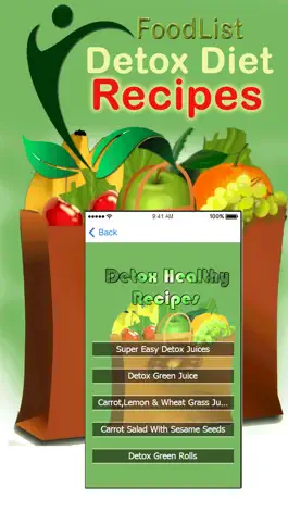 Game screenshot Body Detox Diet Recipes - 7 Days Detox Plan apk
