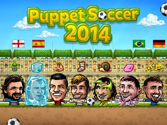 Puppet Soccer 2014 - Kampioenschap voetbal van de Marionette wereld iPad app afbeelding 3