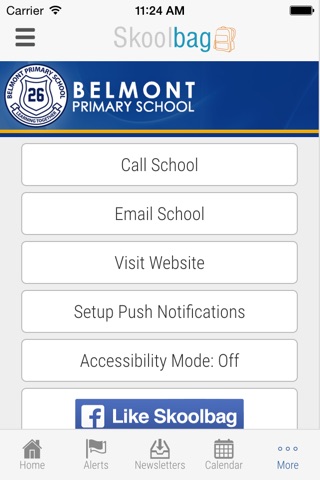 Belmont Primary School - Skoolbag screenshot 4