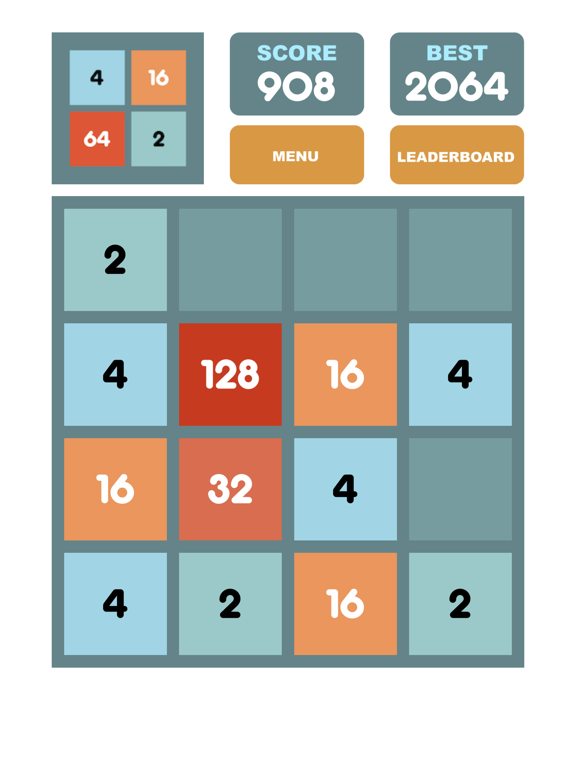 Screenshot #1 for 2048 Puzzle - Number Games