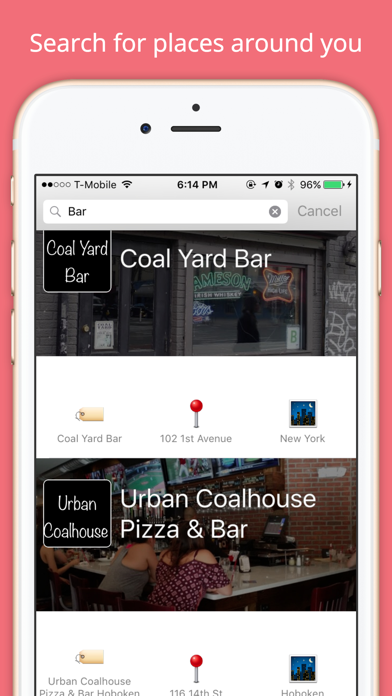 Places - Always know what's going on iPhone screenshot 5 - Social Networking app