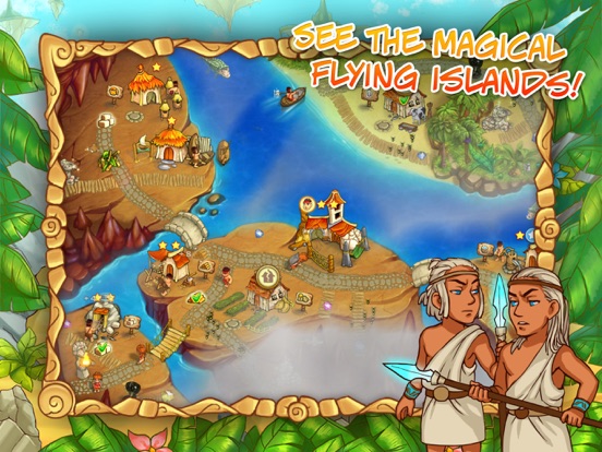 Island Tribe 5 (Freemium) iPad app afbeelding 1