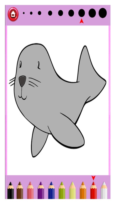 Ocean Animals Coloring Book - for Kids 1.0.0 IOS -