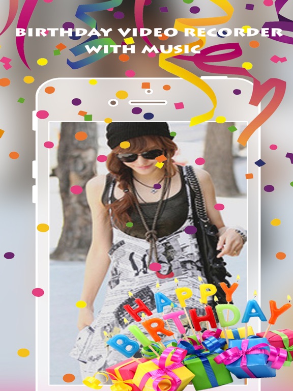 Screenshot #6 pour Birthday Video Creator