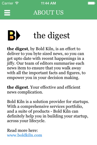 The Digest - Bite Sized News screenshot 2