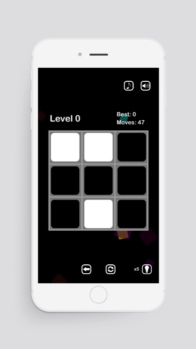 Black and white block screenshot 2