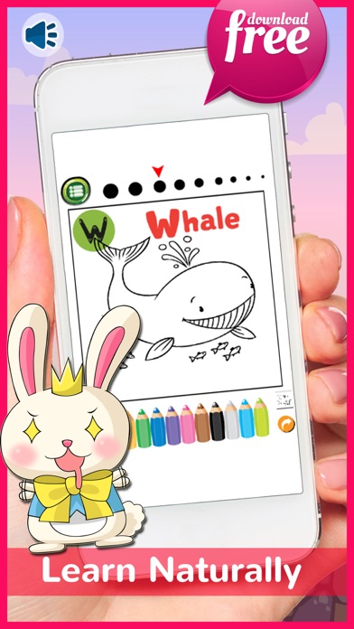 Animals ABC Coloring Book Free For Toddlers & Kidsのおすすめ画像4