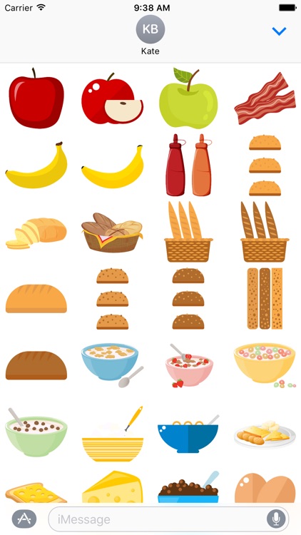 Breakfast Food for Stickers