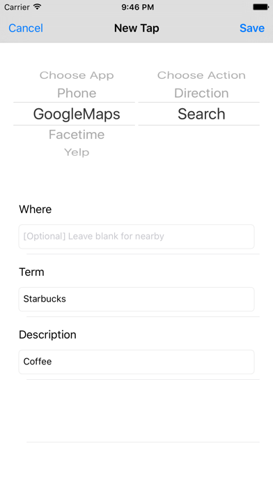 App screenshot