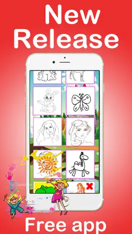 Game screenshot Girls Princess Coloring Pages Education Game hack
