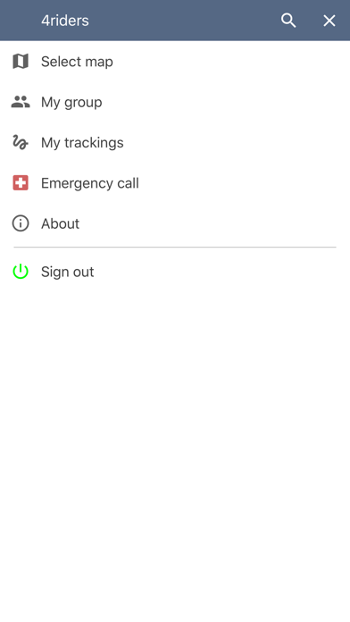 4riders Ski - 3D Maps / GPS iPhone screenshot 5 - Navigation app