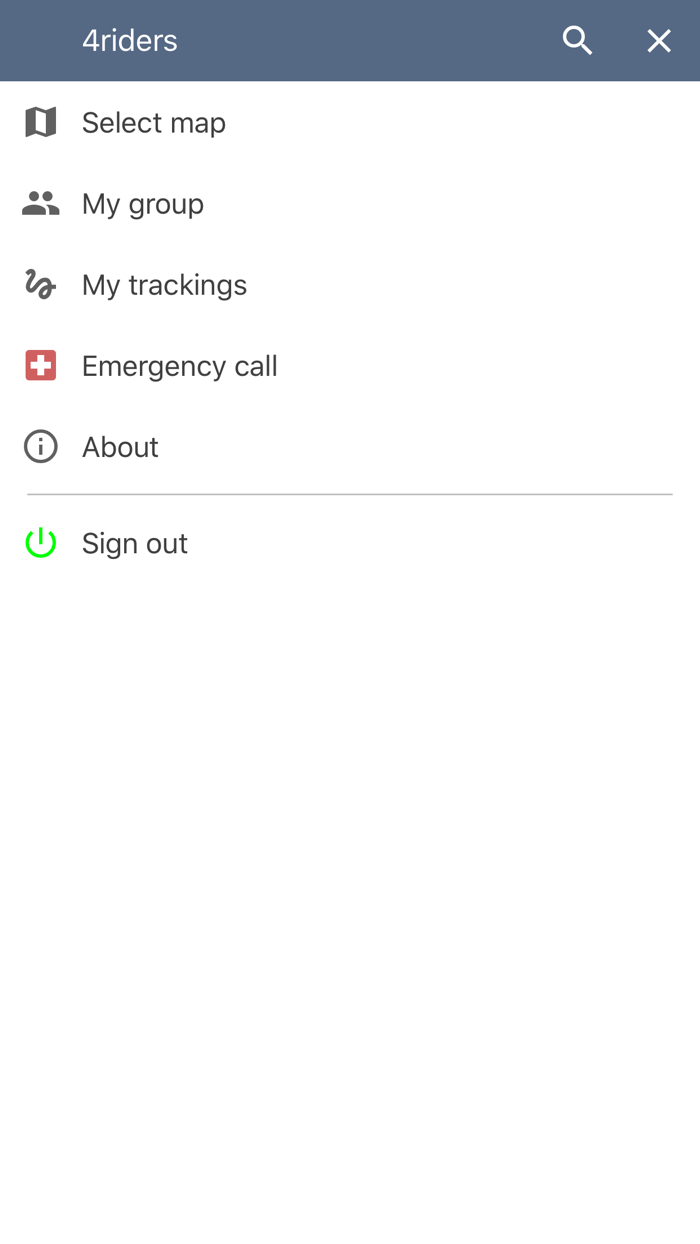 4riders Ski - 3D Maps - GPS