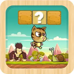 Cat Brothers Platform Bullet VS Gorilla Ape Kong app icon