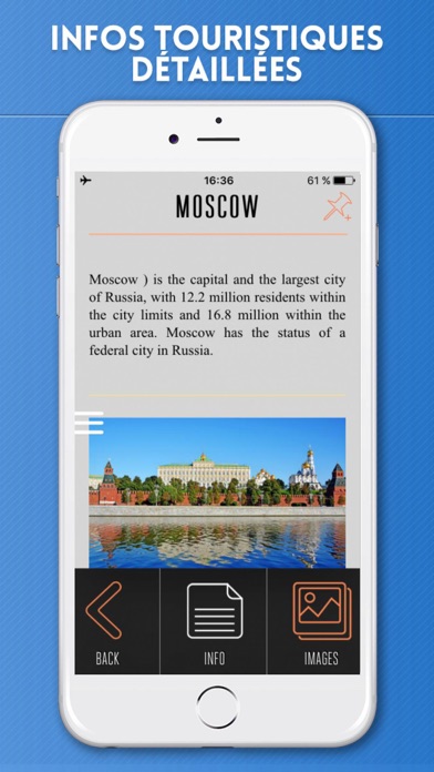 Screenshot #3 pour Russie Guide de Voyage avec Cartes Offline