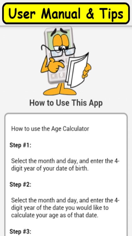 AgeCalc2a birthday anniversary calculator screenshot-4