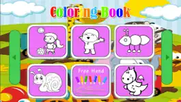 Game screenshot Cartoon Coloring Learning Book for kids hack
