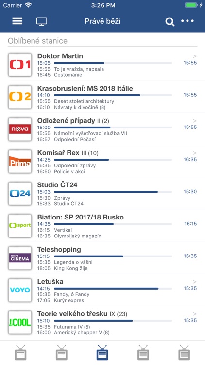 FDb.cz - Program kin a TV