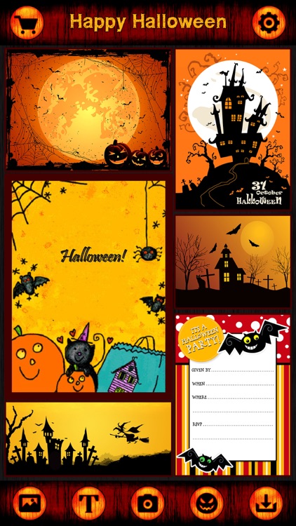 HD Halloween Cards, Stickers & Frames for Greeting screenshot-3