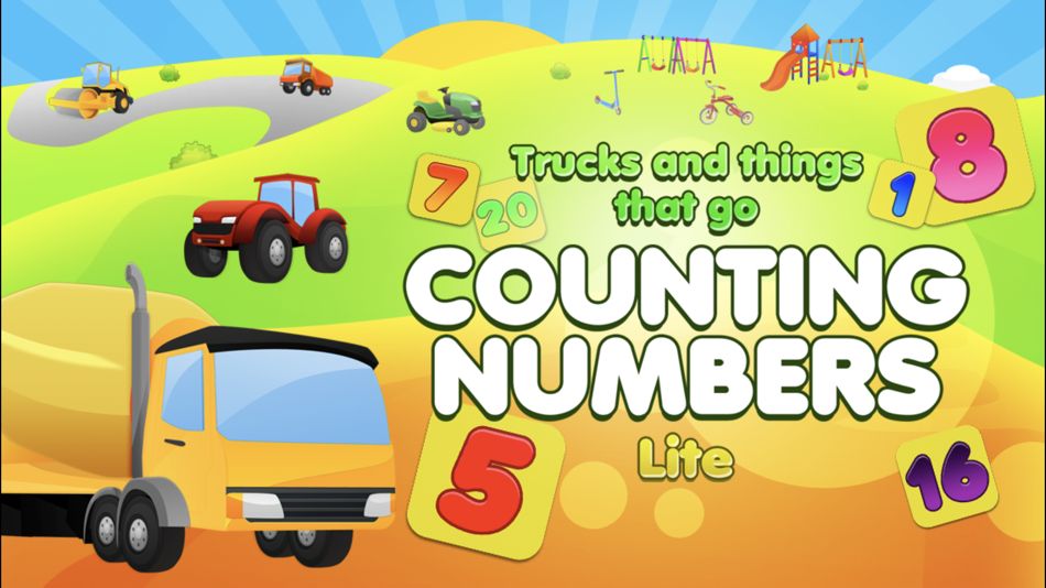 Learn Trucks Diggers Numbers - 1.3 - (iOS)