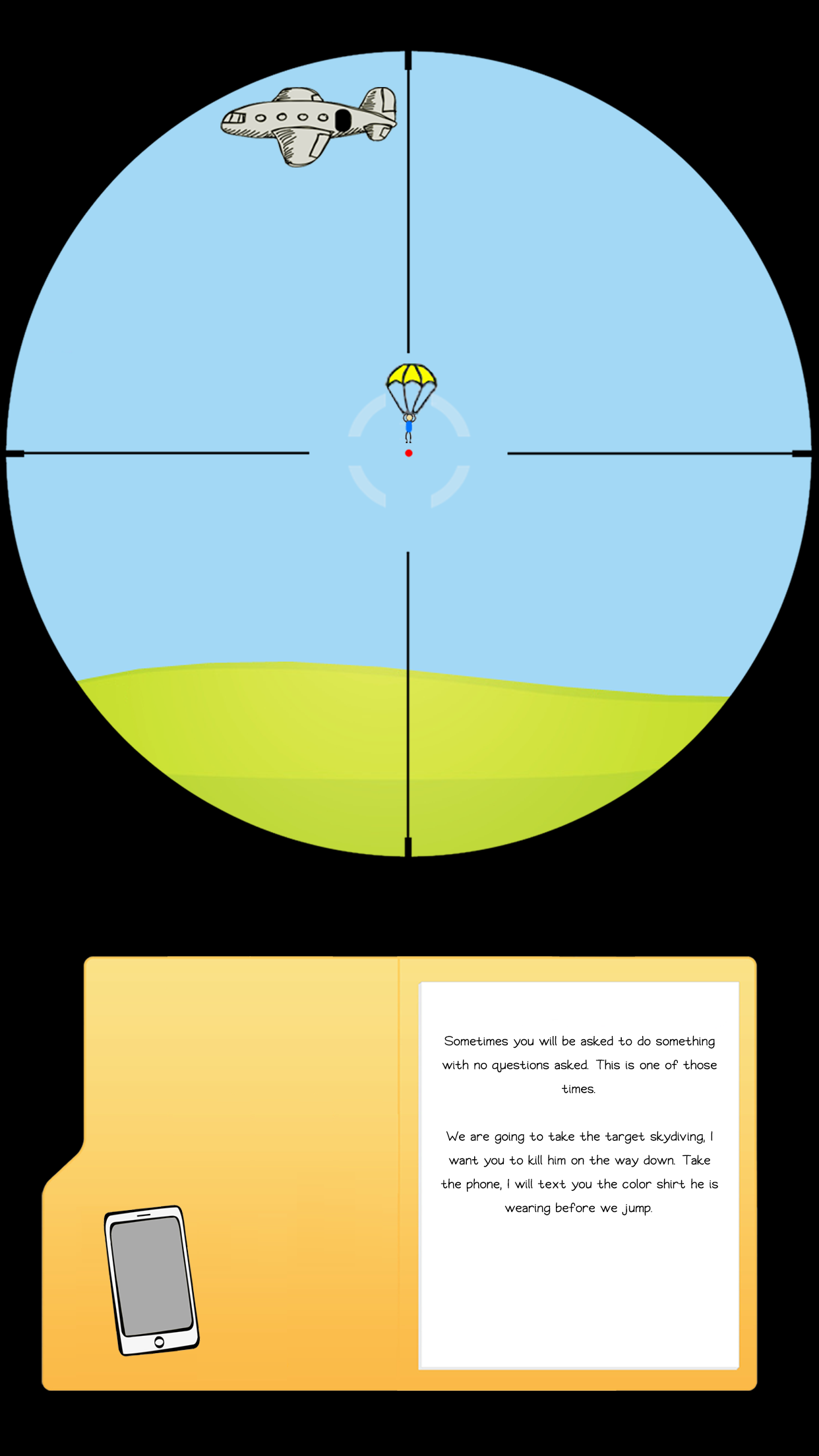 Doodle Sniper: Shooting Game