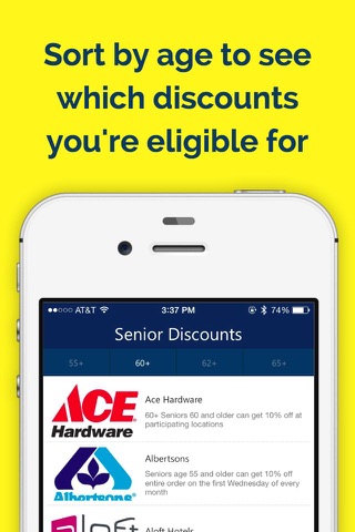 Senior Discounts & Coupons screenshot 2