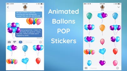 Animated Balloon Birthday Packのおすすめ画像2