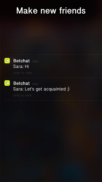 BetChat - free dating chat and random bet app screenshot-4