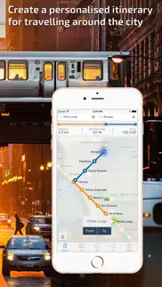 rome metro guide and route planner iphone screenshot 2