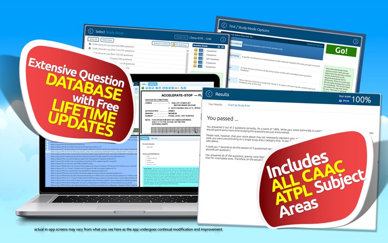 china atpl pilot exam prep iphone screenshot 2