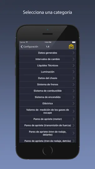 Captura de pantalla de TechApp Para Ford en iPhone 3