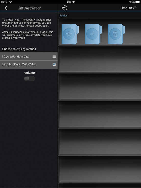 Screenshot #5 pour TimeLock: Hidden safe