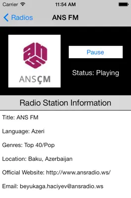 Game screenshot Azerbaijan Radio Live Player (Azərbaycan radio) hack