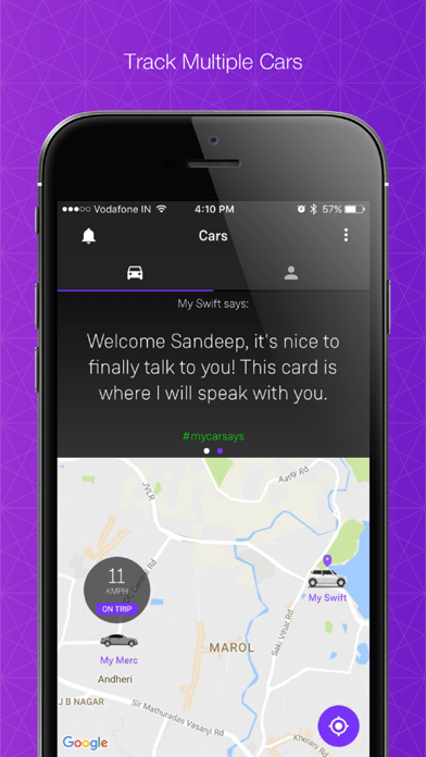 Screenshot #1 pour CarSense - formerly Carnot