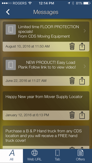 Screenshot #2 pour MOVER SUPPLY LOCATOR